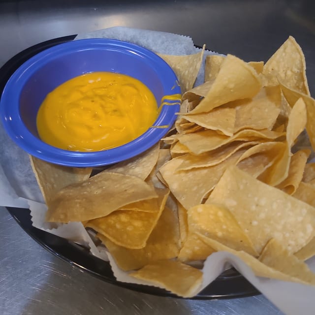 Cheese Nachos.
