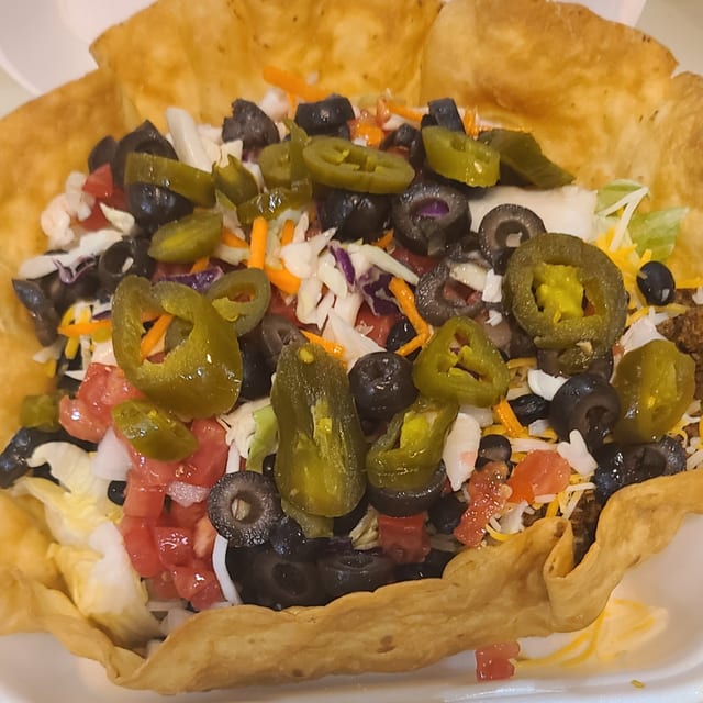 Birria Taco Salad.