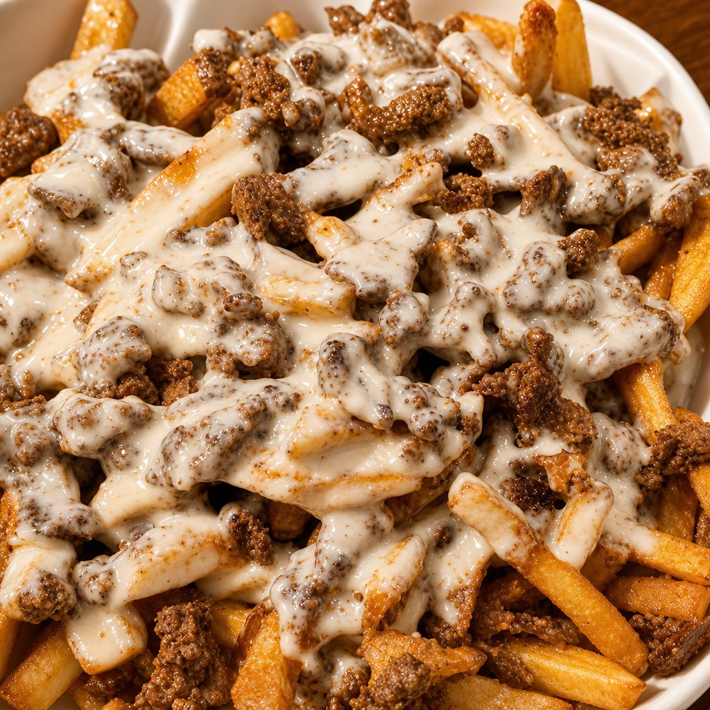 Queso Steak Fries.