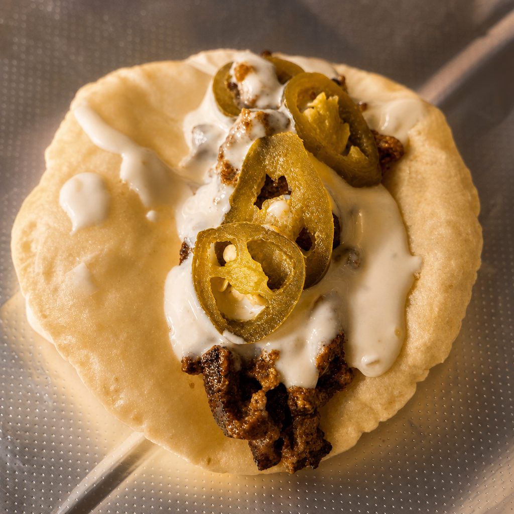 Cheesesteak Taco.