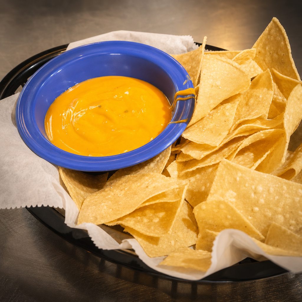 Cheese Nachos.